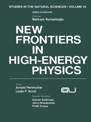 cover image of New Frontiers in High-Energy Physics